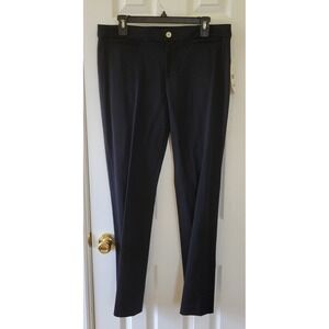 Ralph Lauren Women 12 Stretch Twill Straight Leg Pant Office Business Casual NWT